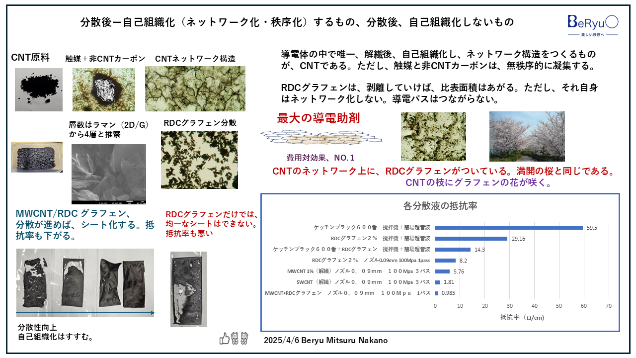20250406CNTの枝にグラフェンが咲く 20250406CNTの枝にグラフェンが咲く